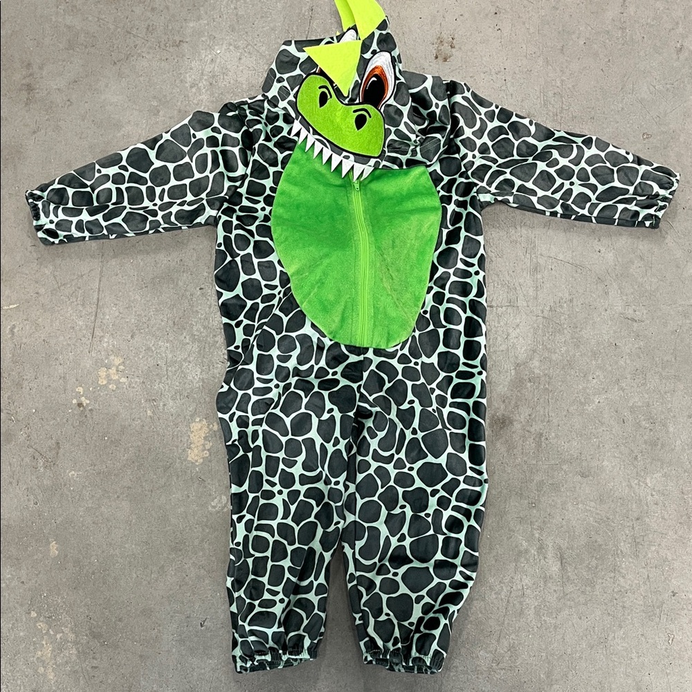 Green Dinosaur Kids Costume